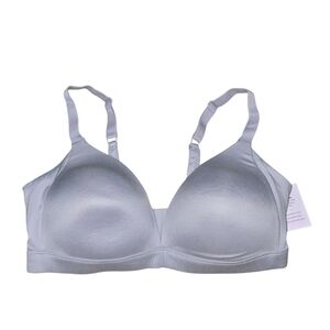 Womens Aiden, Gray Lightly Lined Wireless Comfort Bra, Size 40C, NWT!!!